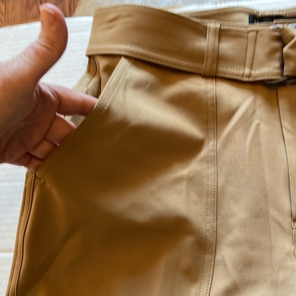 Banana Republic-10-latte cream(tan)-hi rise, belted ,tapered, cargo pants. - Picture 10 of 16